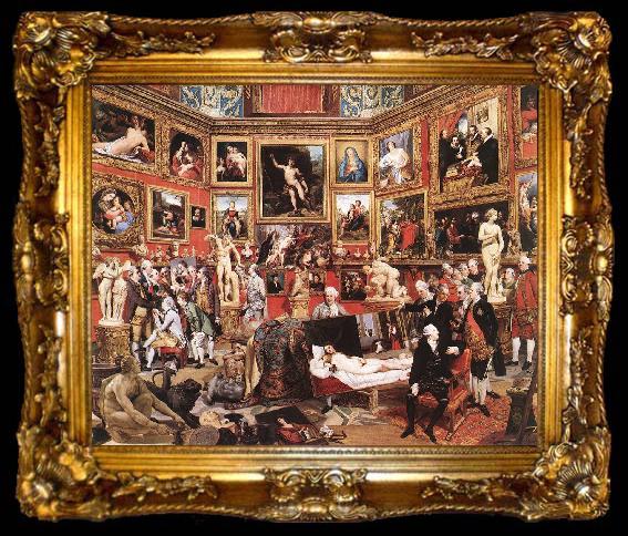 framed  ZOFFANY  Johann The Tribuna of the Uffizi, ta009-2